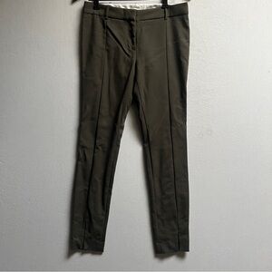 Wilfred Aritzia Olive Green Slim Fit Trouser Pants Sz 6